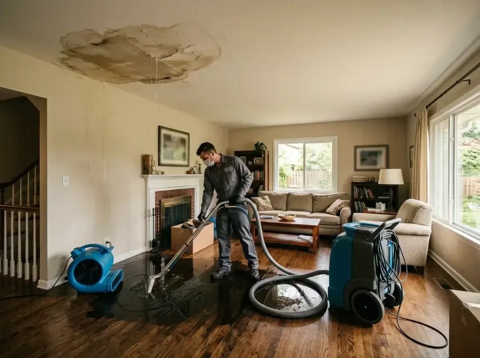 attic-pipe-burst-ceiling-drip-008 — frequently asked questions, Water Damage Restoration & Carpet Care in Rockwood, TN